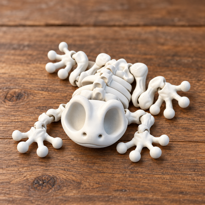 Articulated Skeleton Frog