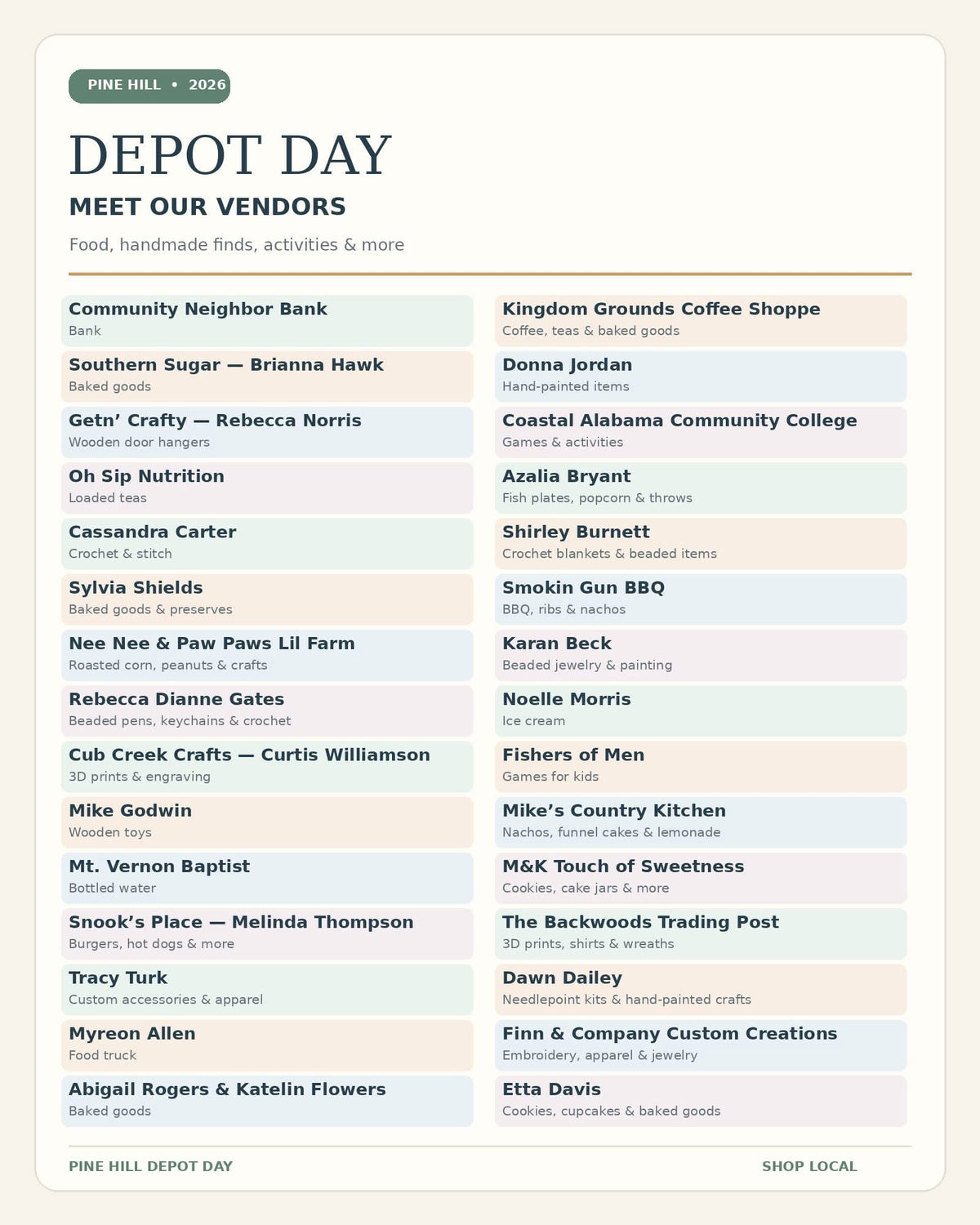 Depot Day